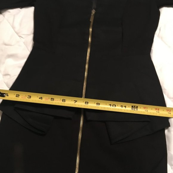 Ted Baker black Jamtye Structured Zip Dress size 0 nwot - Picture 12 of 16
